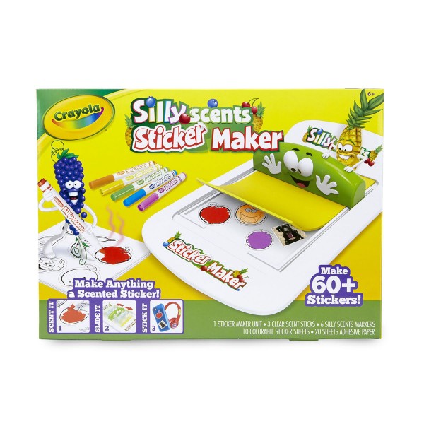 Silly Scents Набор для творчества "Создание ароматных стикеров" Crayola 256367.004