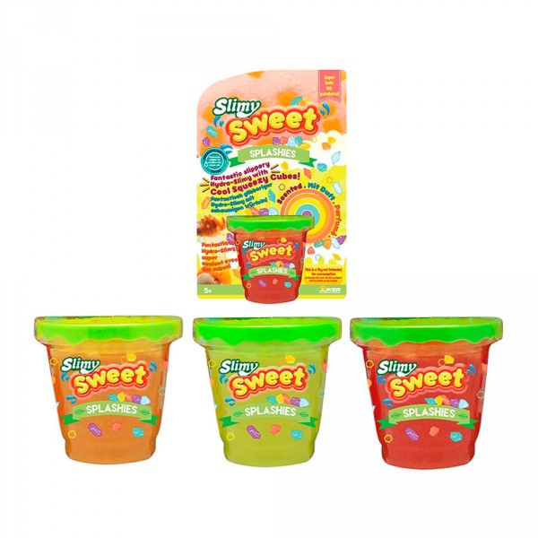 Лизун Joker Slimy с ароматом - Смузи, 180 g (г), 3 в ассорт. 33465