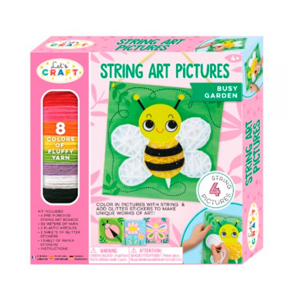 Набор для творчества Smile craft "String Art" Цветущий сад SAP001