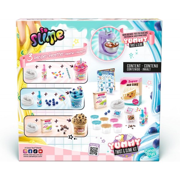 Набір для творчості Slime "Смаколики" Canal Toys SSC373