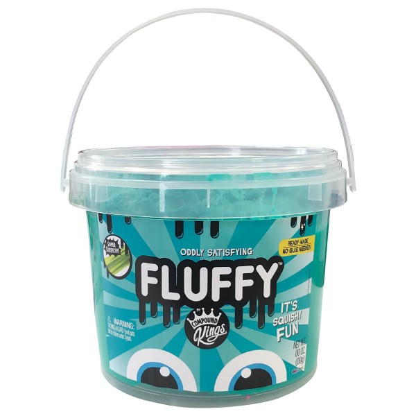 Лизун Compound Kings Slime Fluffy, Бирюзовый, 810 г 110190