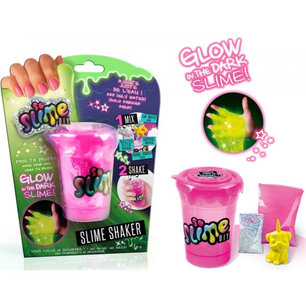 Игрушка для развлечения Canal Toys Slime "Твой гламурный Лизун, светящийся в темноте", 4 в ассорт. SSC037