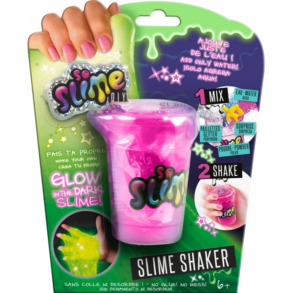Игрушка для развлечения Canal Toys Slime "Твой гламурный Лизун, светящийся в темноте", 4 в ассорт. SSC037