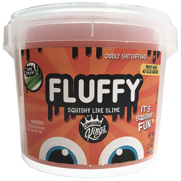 Лизун Compound Kings Slime Fluffy, Оранжевый, 810 г 110258/1