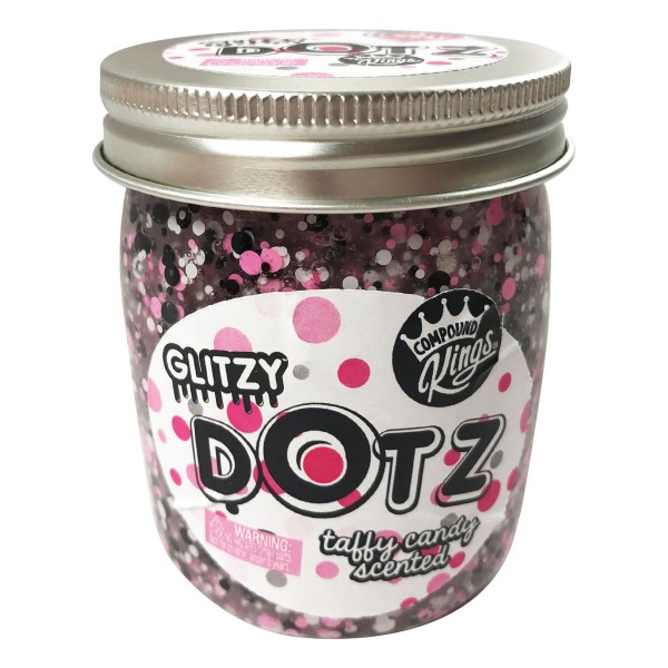 Лизун Compound Kings Slime Glitzy Dotz, аромат "Ириска", 210 г 300146-4