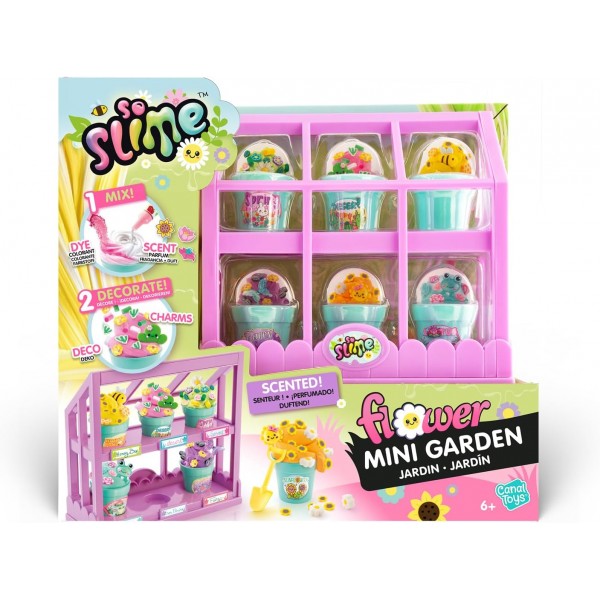 Набір для творчості Slime DIY "Квітковий сад" Canal Toys SSC419