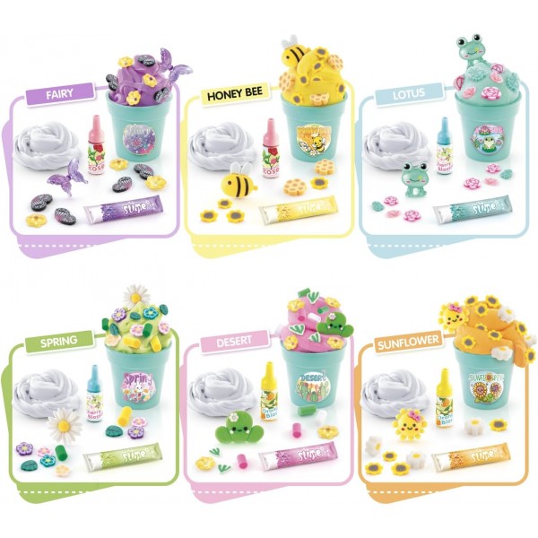 Набір для творчості Slime DIY "Квітковий сад" Canal Toys SSC419