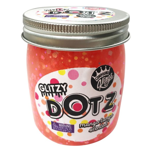 Лизун Compound Kings Slime Glitzy Dotz, аромат "Манго", 210 г 300146-5