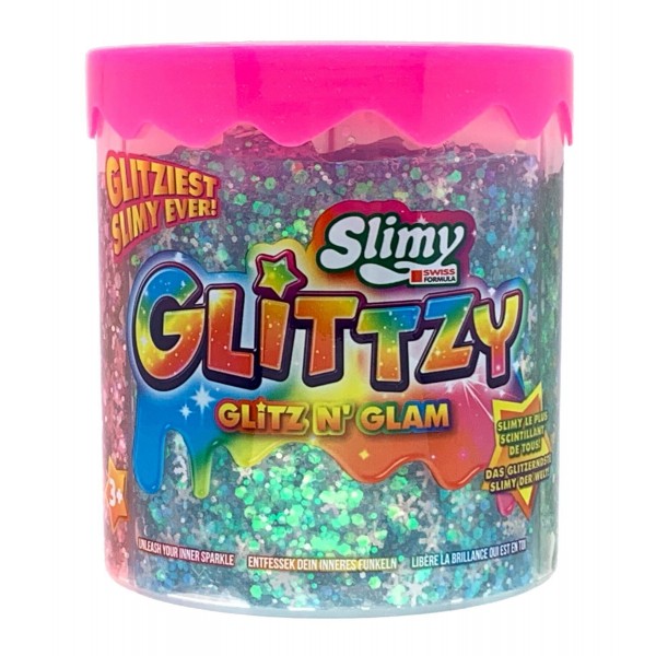 Лизун Slimy Joker - Glitzy Trio, 500 g (г), 4 в ас-те 34026