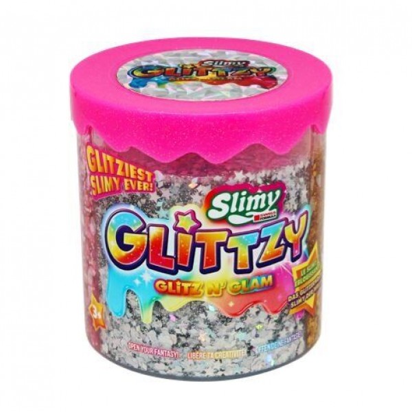 Лизун Slimy Joker - Glitzy Trio, 500 g (г), 4 в ас-те 34026