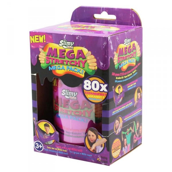 Лизун Slimy Joker Мега-Эластичный, 500 g (г), 6 в ас-те 33901