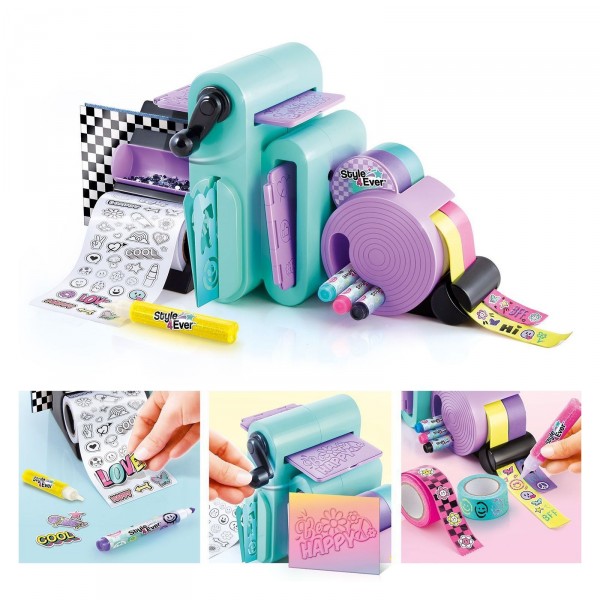 Набір DIY Style 4 Ever "Фабрика Cкрапбукінга" Canal Toys OFG275