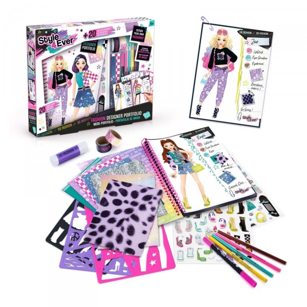 Набір для творчості Style 4 Ever "Портфоліо дизайнера" Canal Toys OFG285