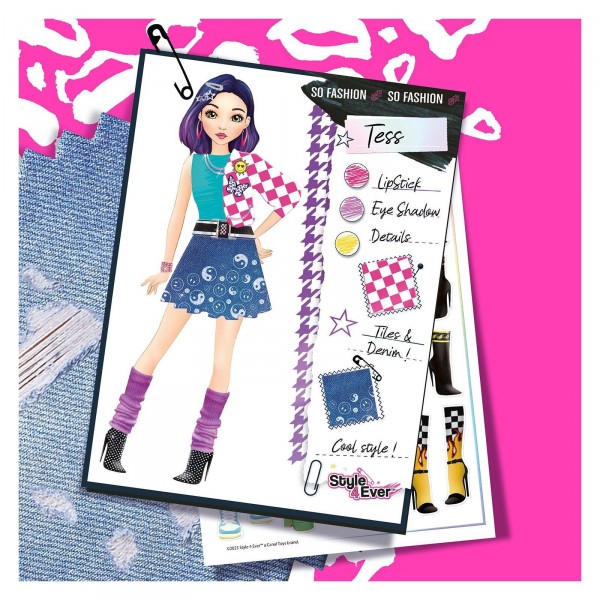 Набір для творчості Style 4 Ever "Портфоліо дизайнера" Canal Toys OFG285