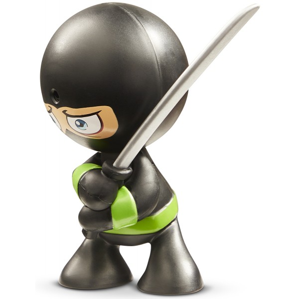 Интерактивная фигурка Funrise Ниндзя Shadow Ripper Черное кимоно, зеленый пояс 70505