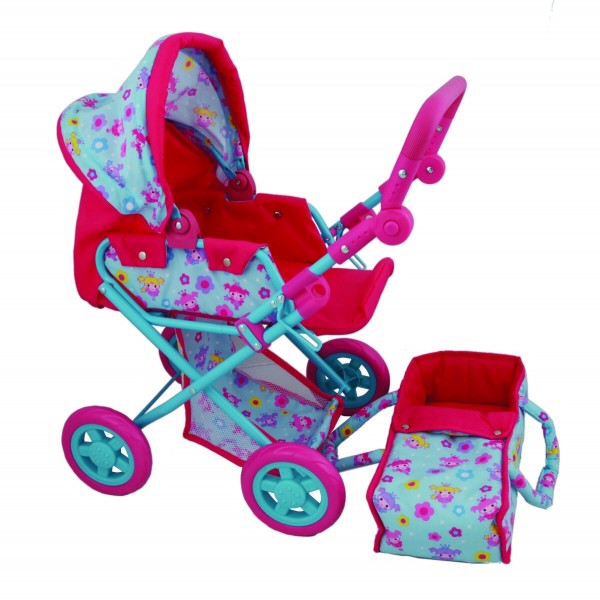 Коляска для куклы Dolls World с переноской 8175