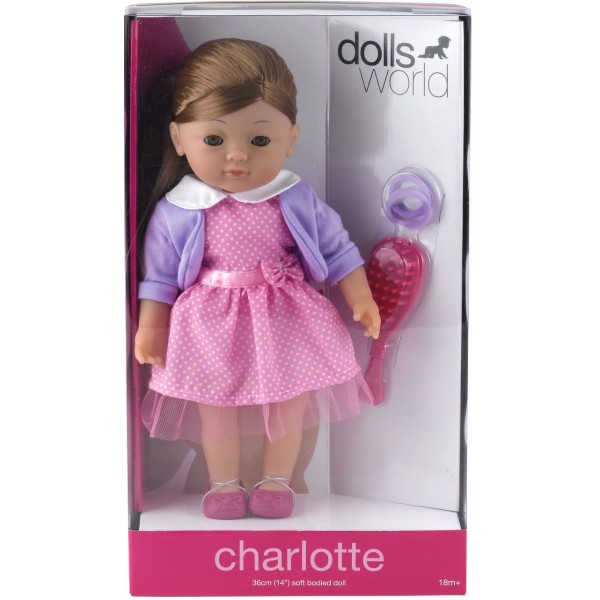 Кукла Шарлотта рыжая Dolls World , 36 см 8117