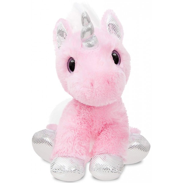 Единорог Pink сияющие глаза 30 см Aurora 161257C