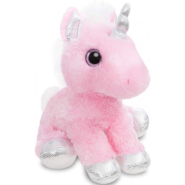 Единорог Pink сияющие глаза 30 см Aurora 161257C