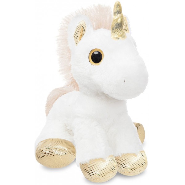 Единорог Gold сияющие глаза 30 cм Aurora 161257G