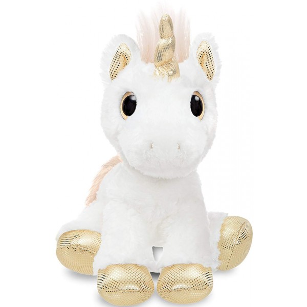 Единорог Gold сияющие глаза 30 cм Aurora 161257G