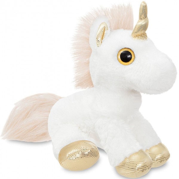Единорог Gold сияющие глаза 30 cм Aurora 161257G