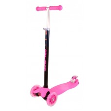 Cамокат "GO Travel" maxi, рожевий pink LS306PK