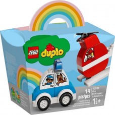 LEGO DUPLO Конструктор My First Пожарный вертолет и полице