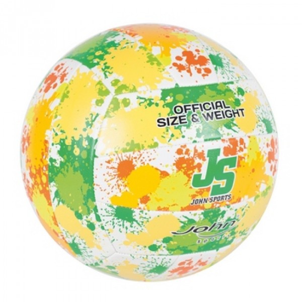 Мяч волейбольный "Краски лета", 4/20 см, в ассортименте JN52812 John