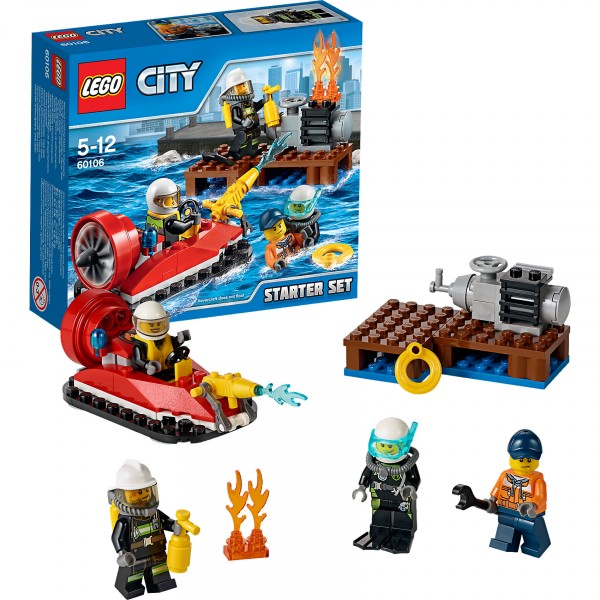 LEGO City Fire Набор для начинающих «Пожарная охрана» 60106