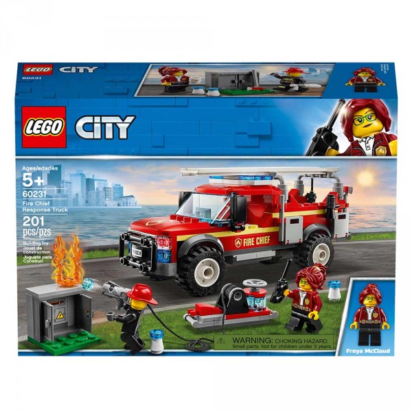 LEGO City Конструктор Грузовик начальника пожарной охраны 60231