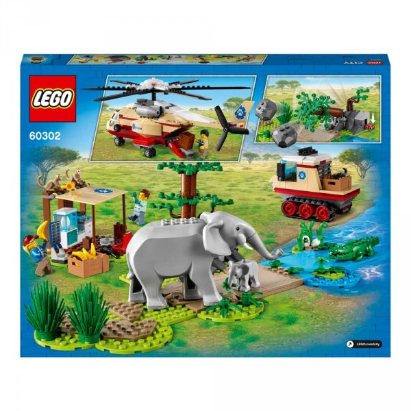 LEGO City Конструктор Операция по спасению зверей 60302
