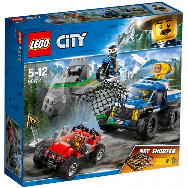 LEGO City Конструктор Погоня на грунтовой дороге 60172