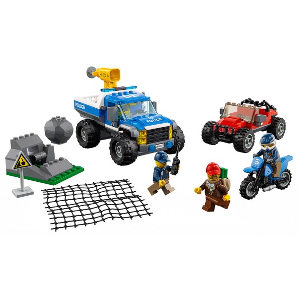 LEGO City Конструктор Погоня на грунтовой дороге 60172