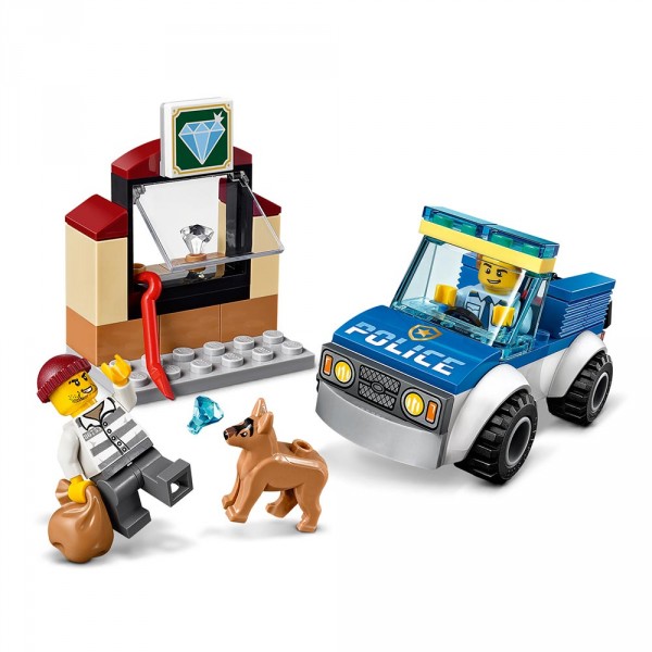 LEGO City Конструктор "Полицейский отряд с собакой" 60241