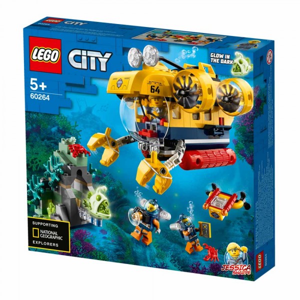 LEGO City Конструктор Разведывательная подводная лодка 60264
