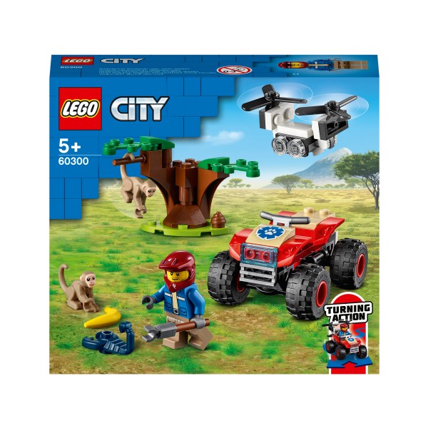 LEGO City Конструктор Спасательный вездеход для зверей 60300