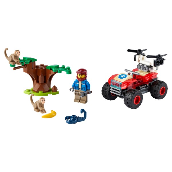 LEGO City Конструктор Спасательный вездеход для зверей 60300