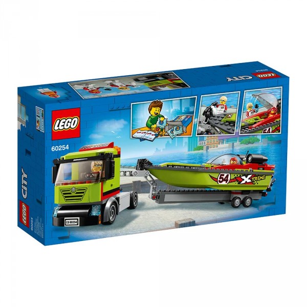 LEGO City Конструктор "Транспортировщик скоростных катеров" 60254