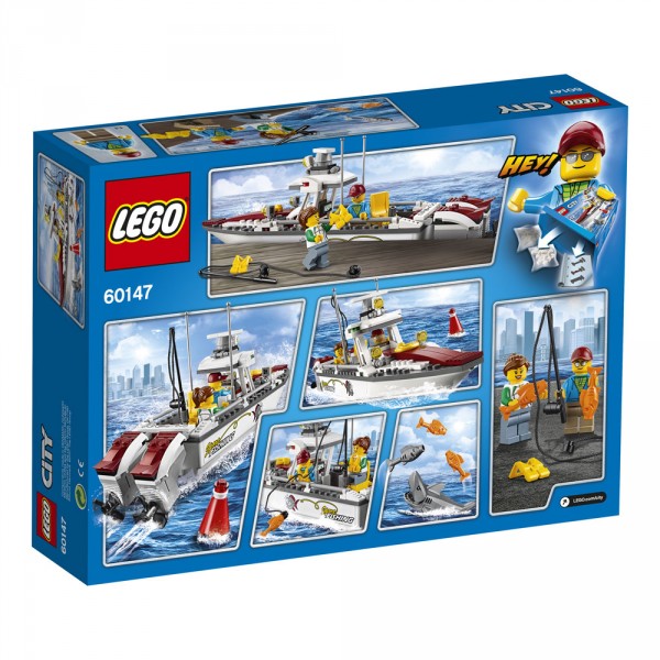 LEGO City Рыболовный катер 60147
