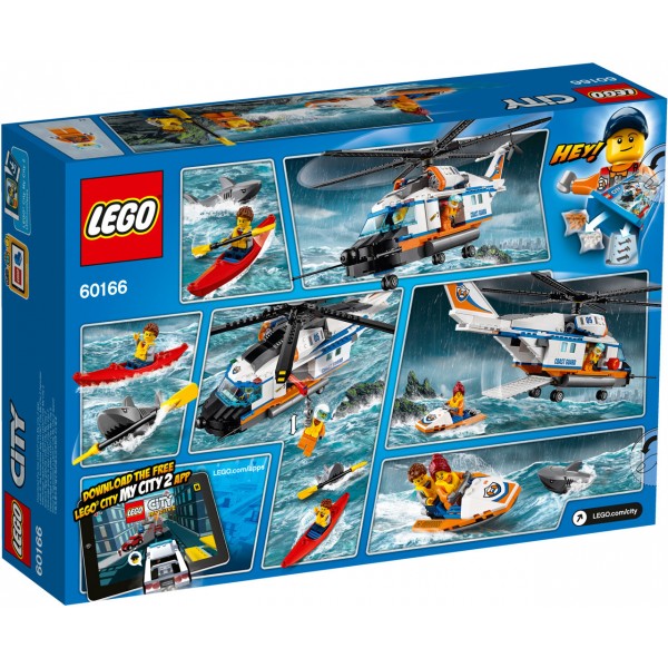 LEGO City Сверхмощный спасательный вертолёт 60166