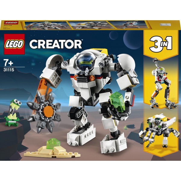 LEGO Creator Конструктор Космический добывающий робот 31115