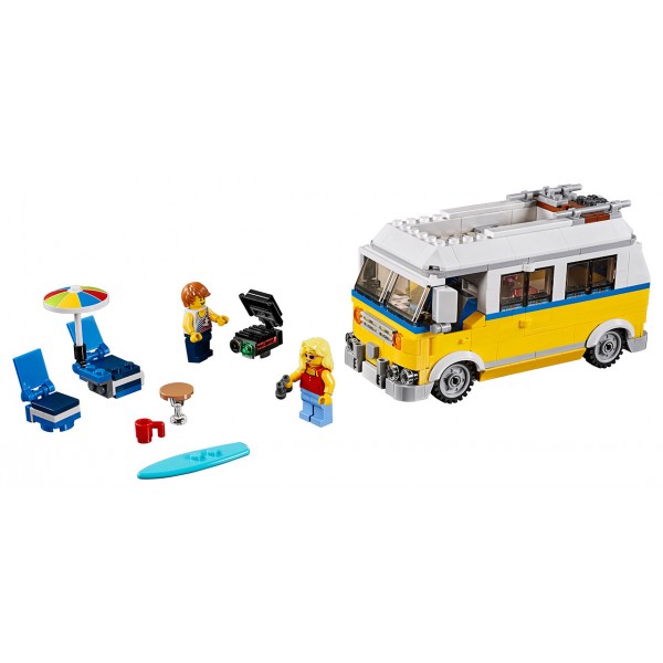 LEGO Creator Конструктор Солнечный фургон серфингиста 31079