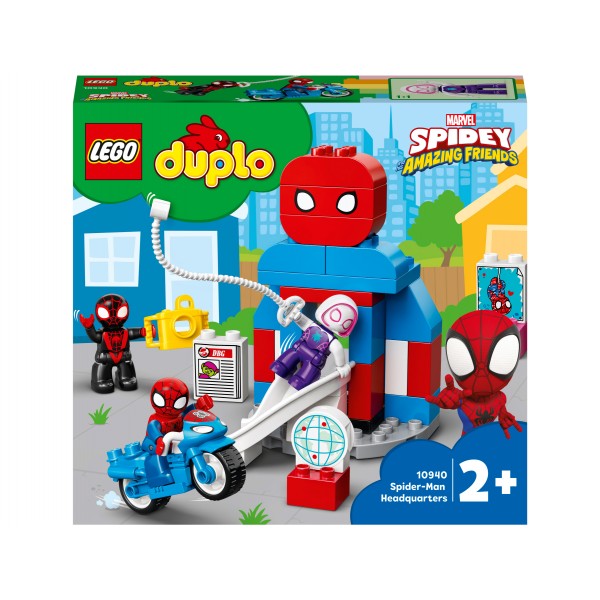 LEGO DUPLO Конструктор Штаб-квартира Человека-паука 10940