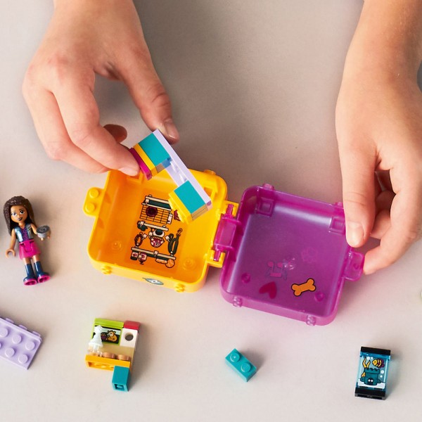 LEGO Friends Конструктор Игровой куб Андреа на шопинге 41405