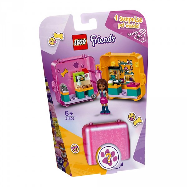 LEGO Friends Конструктор Игровой куб Андреа на шопинге 41405