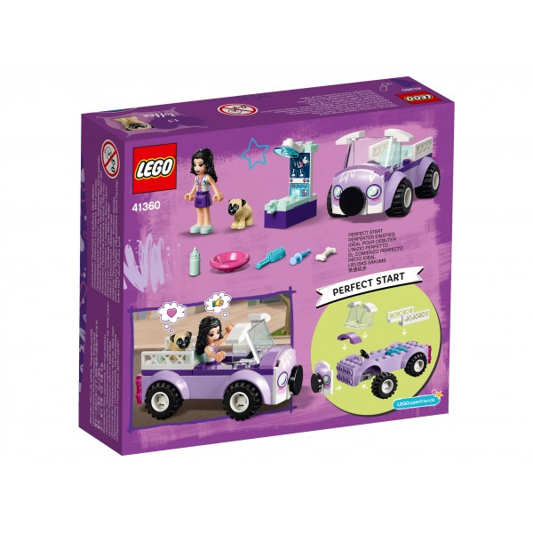 LEGO Friends Конструктор Передвижная ветеринарная клиника Эммы 41360