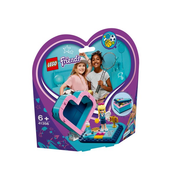 LEGO Friends Конструктор Шкатулка-сердечко Стефани 41356