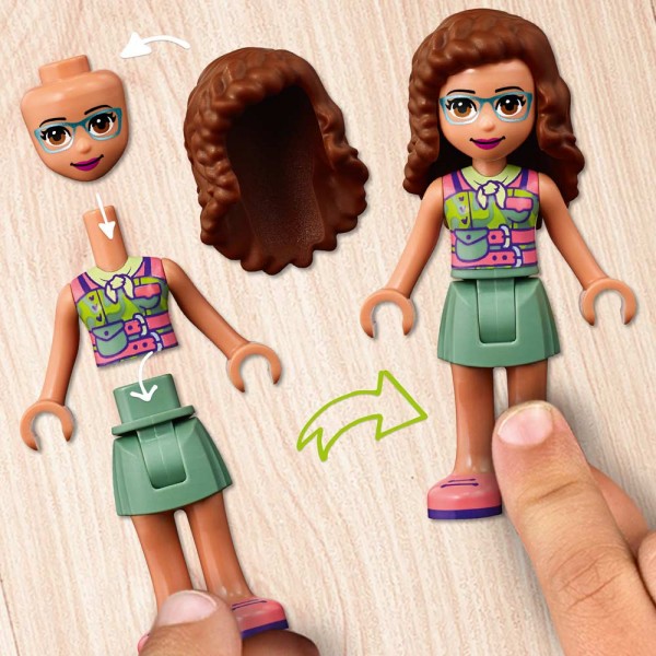LEGO Friends Конструктор Спасательная база в джунглях 41424
