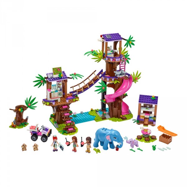 LEGO Friends Конструктор Спасательная база в джунглях 41424